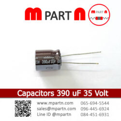 Capacitors 390 uF 35 Volt