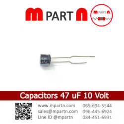 Capacitors 47 uF 10 Volt