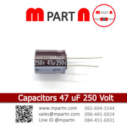 Capacitors 47 uF 250 Volt