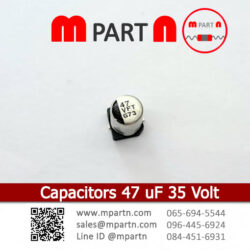 Capacitors 47 uF 35 Volt
