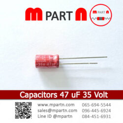 Capacitors 47 uF 35 Volt