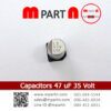Capacitors 47 uF 35 Volt