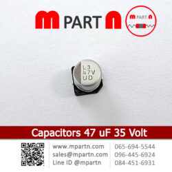 Capacitors 47 uF 35 Volt