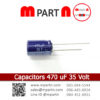 Capacitors 470 uF 35 Volt