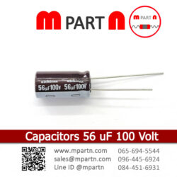 Capacitors 56 uF 100 Volt