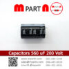 Capacitors 560 uF 200 Volt