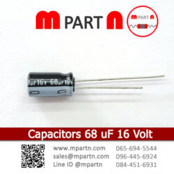 Capacitors 68 uF 16 Volt