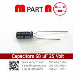 Capacitors 68 uF 25 Volt
