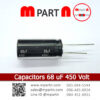 Capacitors 68 uF 450 Volt