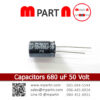 Capacitors 680 uF 50 Volt
