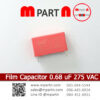 Film Capacitor 0.68 uF 275 VAC