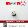 Capacitors 1 uF 50 Volt