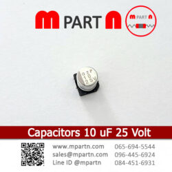 Capacitors 10 uF 25 Volt