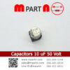 Capacitors 10 uF 50 Volt