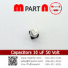 Capacitors 10 uF 50 Volt