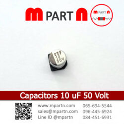 Capacitors 10 uF 50 Volt