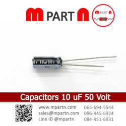 Capacitors 10 uF 50 Volt