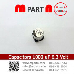 Capacitors 1000 uF 6.3 Volt