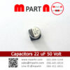 Capacitors 22 uF 50 Volt