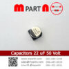 Capacitors 22 uF 50 Volt