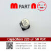 Capacitors 220 uF 50 Volt