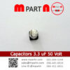 Capacitors 3.3 uF 50 Volt
