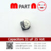 Capacitors 33 uF 25 Volt