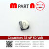 Capacitors 33 uF 50 Volt