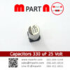 Capacitors 330 uF 25 Volt