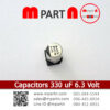 Capacitors 330 uF 6.3 Volt