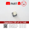Capacitors 330 uF 6.3 Volt