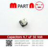 Capacitors 4.7 uF 50 Volt