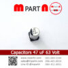 Capacitors 47 uF 63 Volt