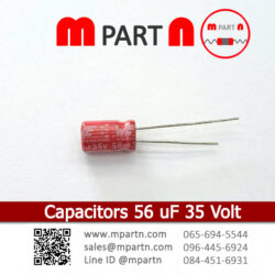 Capacitors 56 uF 35 Volt