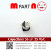 Capacitors 56 uF 35 Volt