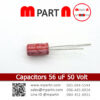 Capacitors 56 uF 50 Volt