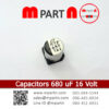 Capacitors 680 uF 16 Volt