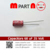 Capacitors 68 uF 35 Volt