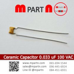 Ceramic Capacitor 0.033 uF 100 VAC