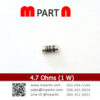 4.7 Ohms (1 W)