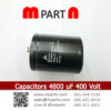 Capacitors 4800 uF 400 Volt