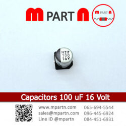 Capacitors 100 uF 16 Volt