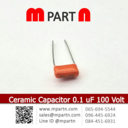 Ceramic Capacitor 0.1 uF 100 Volt