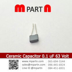 Ceramic Capacitor 0.1 uF 63 Volt
