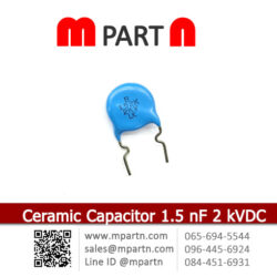 Ceramic Capacitor 1.5 nF 2 kVDC