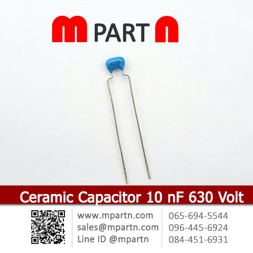 Ceramic Capacitor 10 nF 630 Volt Ceramic Capacitor 10 nF 630 Volt