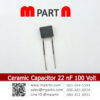 Ceramic Capacitor 22 nF 100 Volt