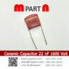Ceramic Capacitor 22 nF 1600 Volt
