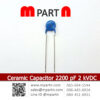 Ceramic Capacitor 2200 pF 2 kVDC