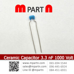 Ceramic Capacitor 3.3 nF 1000 Volt